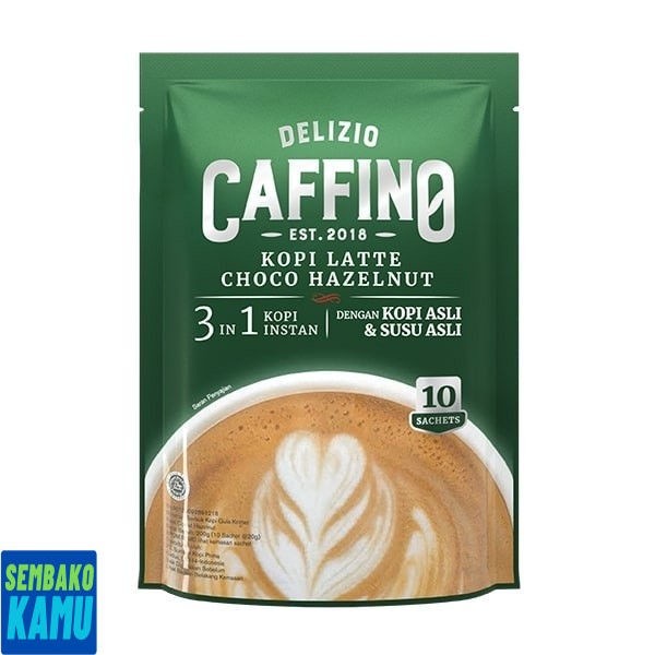 

Caffino Choco Hazelnut 10 pcs x 20 gr - Kopi
