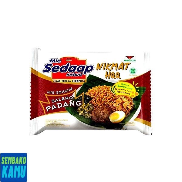 

Sedaap Mie Goreng Mie Salero Padang 86 gr