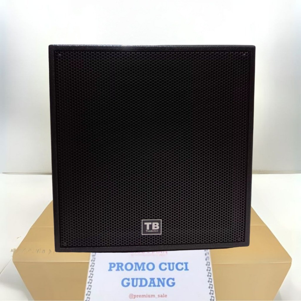 Subwoofer Speaker Box Kabel 18 Inch TBW1181 Spiker Pasif 18" Pengeras Suara Audio Import Original