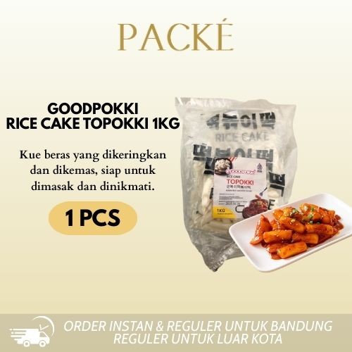

Tokpokki / Topokki Mini Asli Import Korea / Goodpokki Re-pack 1Kg