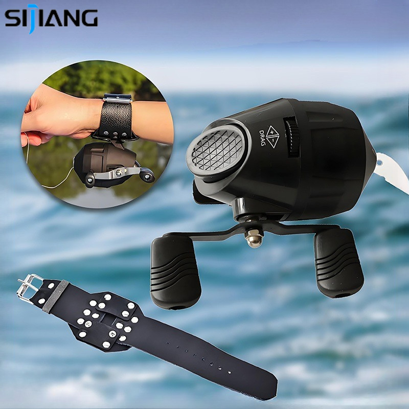 SIJIANG Reel Ketapel Ikan Hitam/reel Ketapel Ikan/katapel Ikan Siap Pakai/paser Ketapel Ikan/pancing