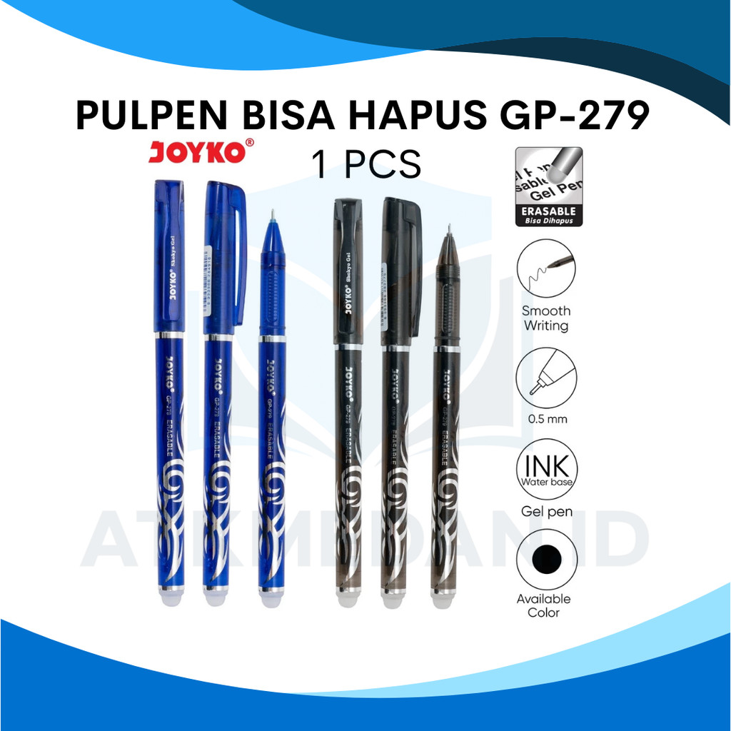 

PULPEN GEL BISA DIHAPUS JOYKO GP-279 SHOKYO PER PCS