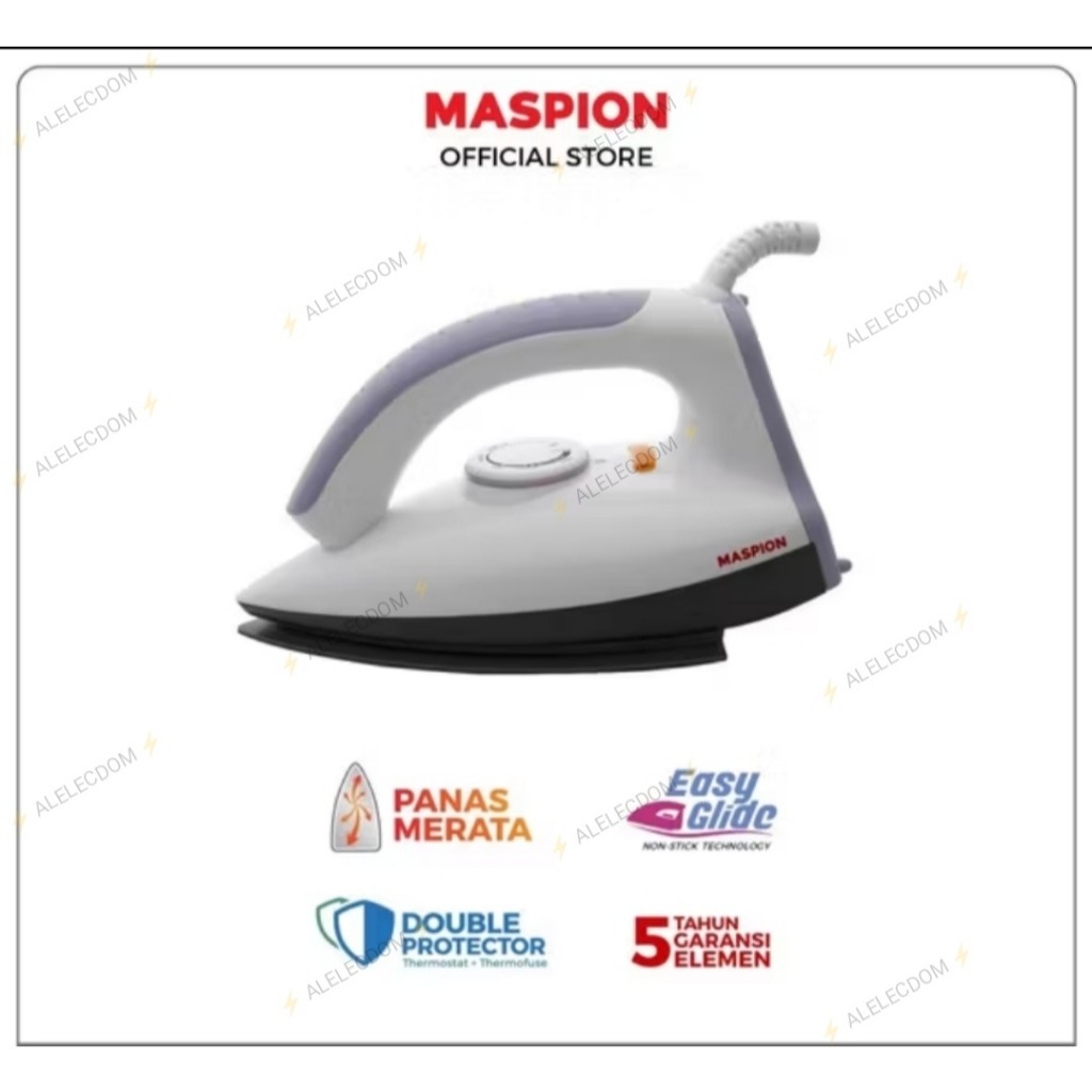 Maspion Setrika Listrik Ha-340 / Setrika Listrik Maspion Ha340