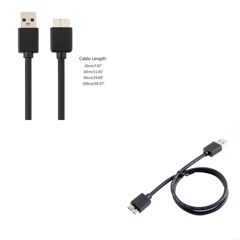 USB3.0 Micro B Adapter Cord Data Transmission For Hard Drive Disk HDD Converter
