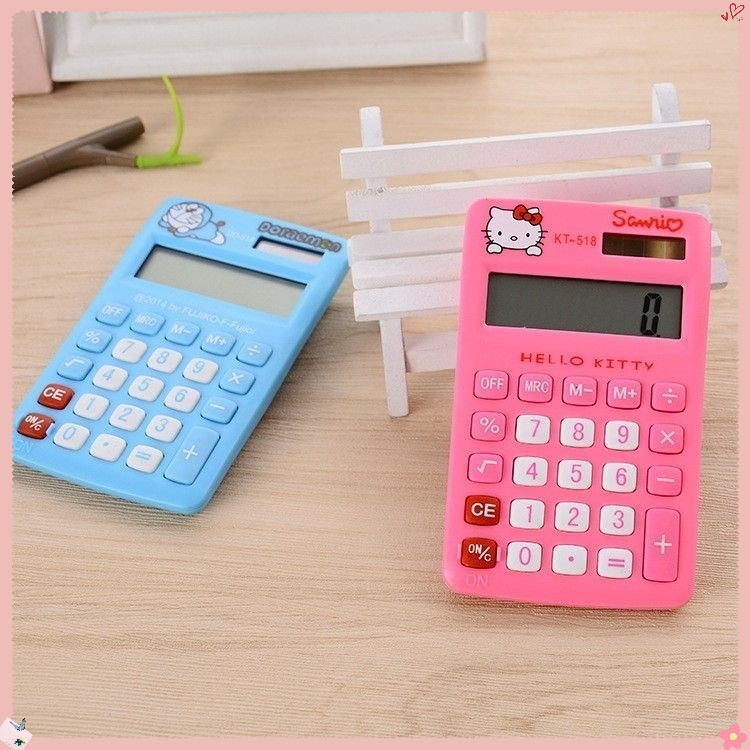 

KALKULATOR ANAK LUCU UNIK / CALCULATOR MINI DORAEMON HELLO KITTY / KADO HADIAH ULTAH / SOUVENIR ANAK