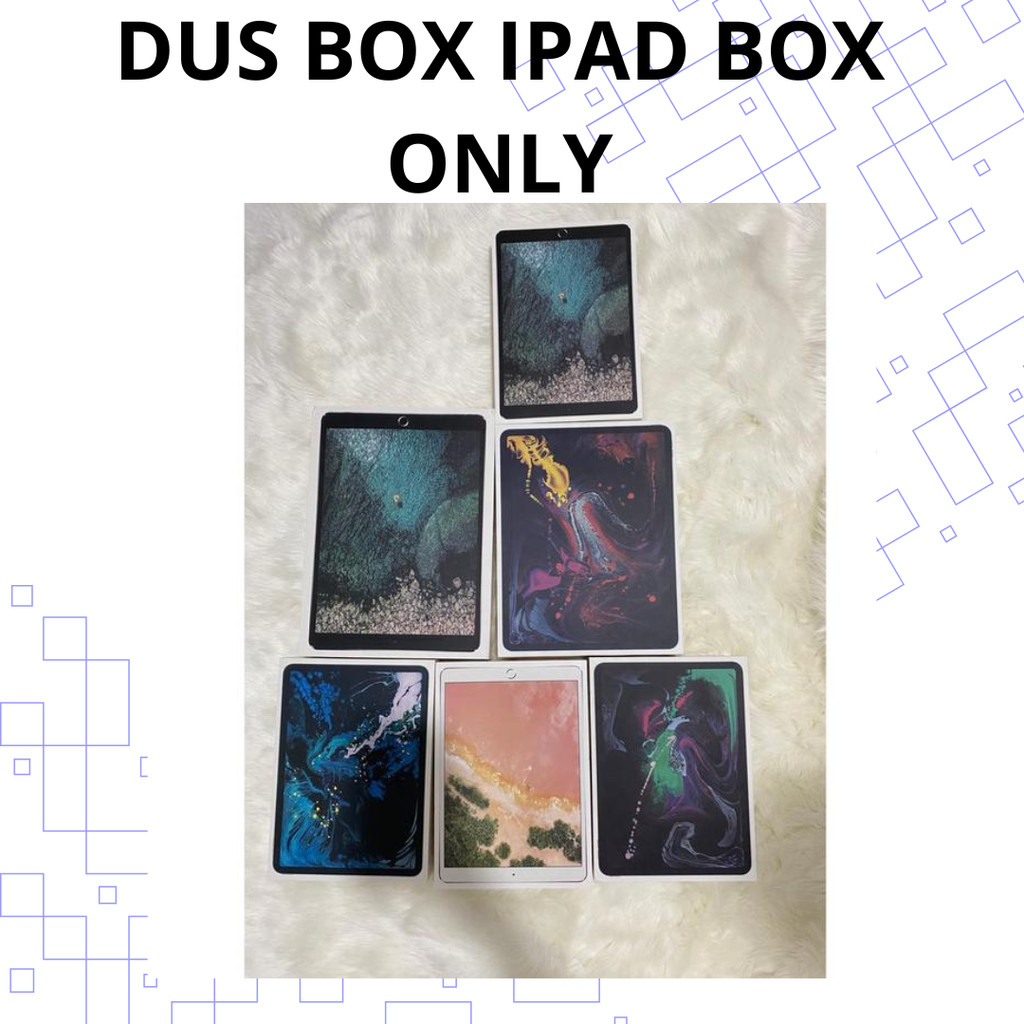 

DUS BOX KOSONG IPAD / IPAD MINI / IPAD AIR / IPAD PRO -BD