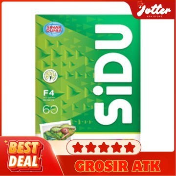 

KERTAS HVS 60 F4 SINAR DUNIA - ANG | Jotter Grosir ATK