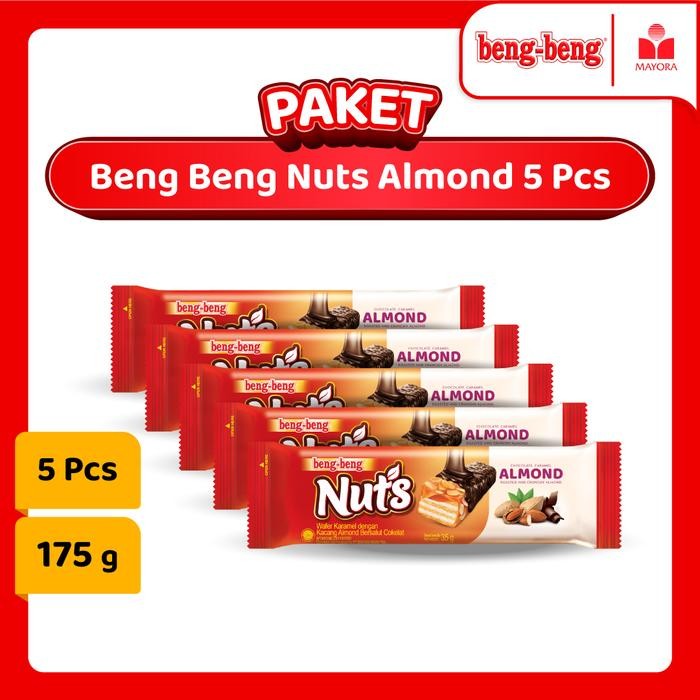 

Beng Beng Nuts Almond 5 Pcs - Beng Beng