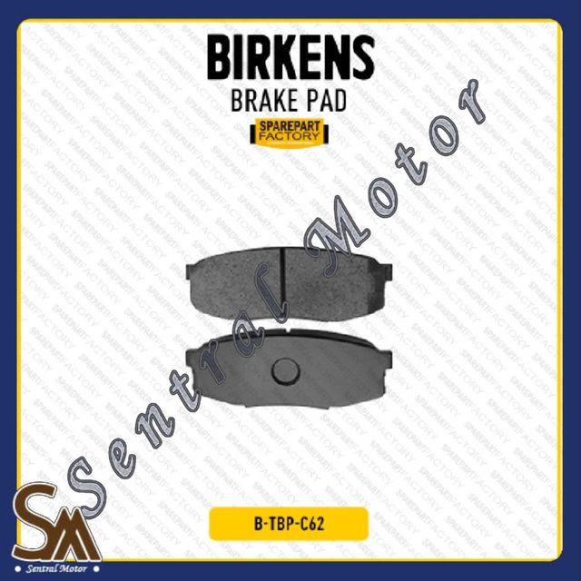 Brake pad kampas rem belakang Toyota Land Cruiser J200/Lexus LX 570 Birkens