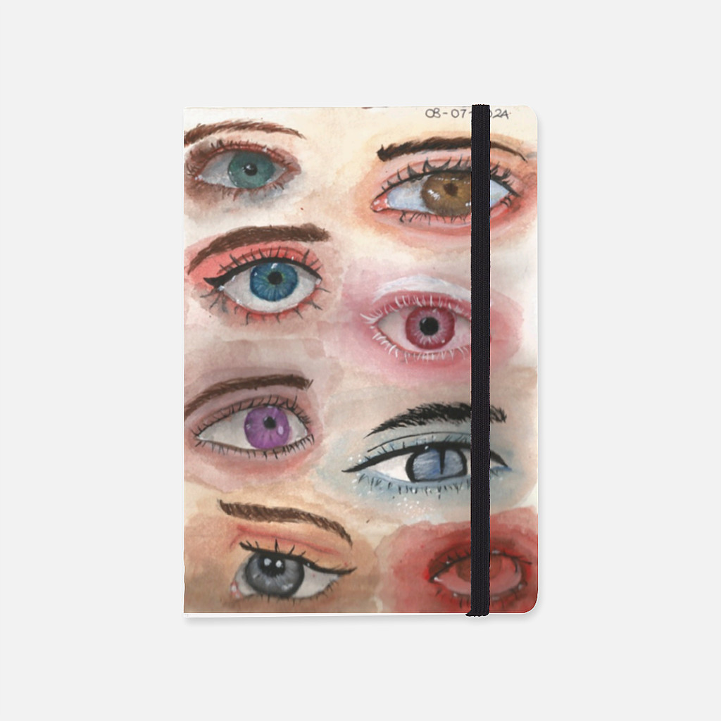 

Soft Cover Notebook EYES COVER NOTEBOOK (LIGHT)