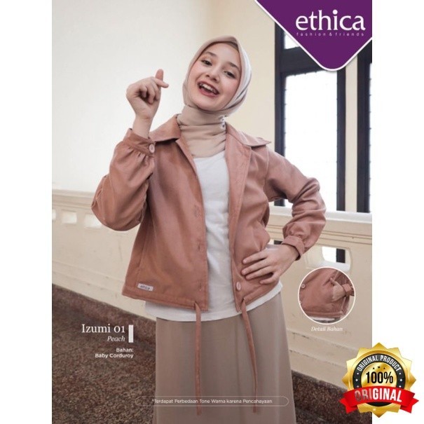 ESP - jacket ethica, jacket kekinian, jacket cewek,jacket navy, jacket tosca Original