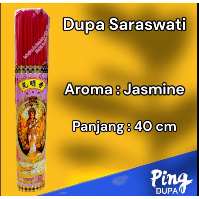 Dupa Smokey Saraswati Jasmine Hio SCR Deep Wet Oil Kemasan 800 Gr