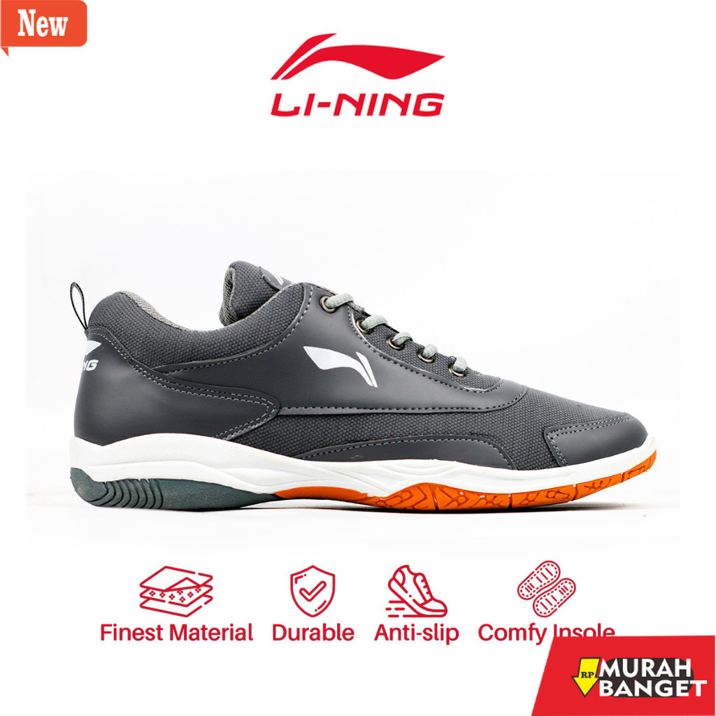 sepatu lari wanita rekomendasi SEPATU PRIA BADMINTON LINING SEPATU OLAHRAGA LARI SENAM SNEAKERS ORIG