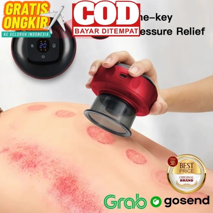 Cupping Massage Smart Vacuum Suction Cup Therapy Jars  DM