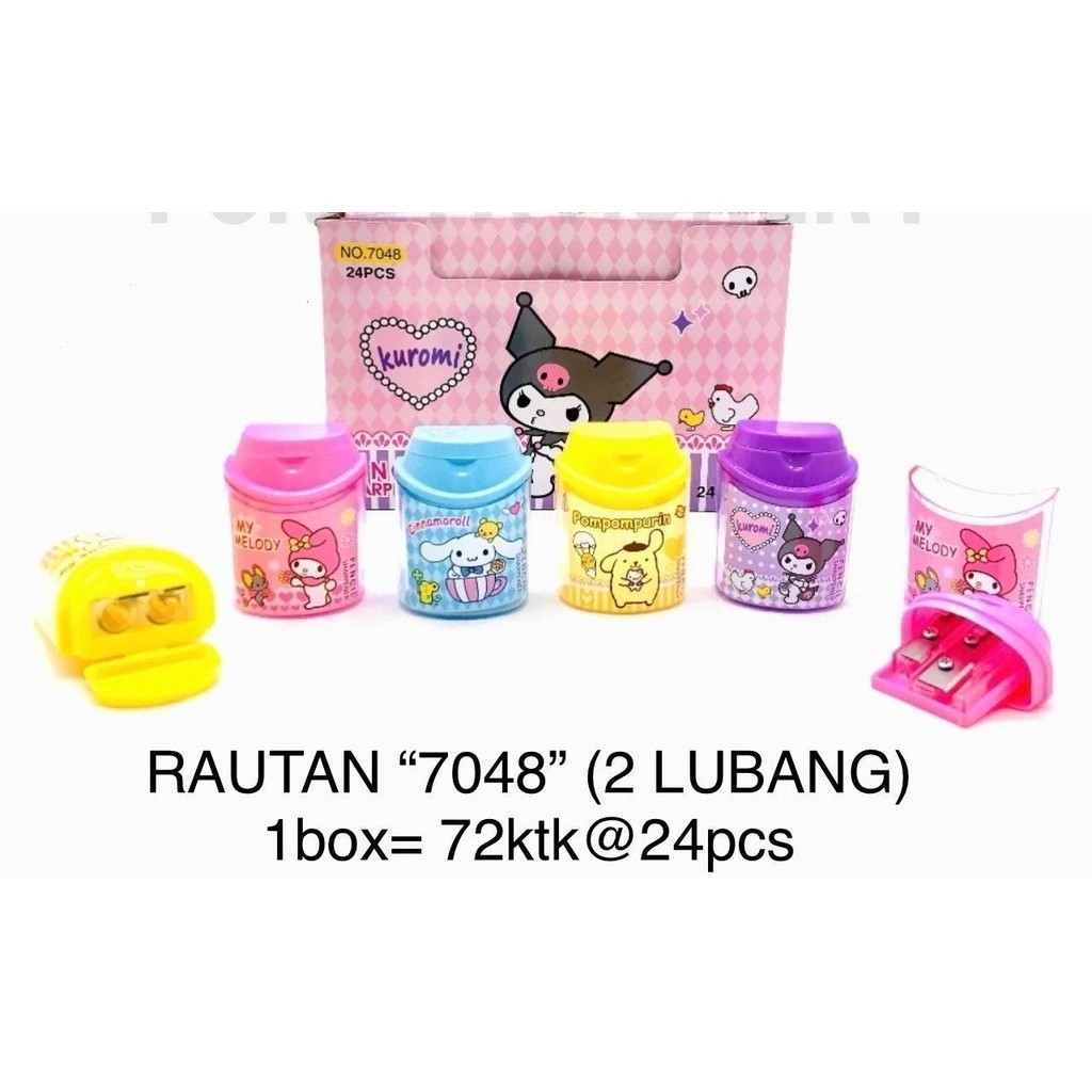

(1 Biji) Rautan Sanrio 7048 2 Lubang 5.4 x 4.2 x 2.7 Cm / Rautan NO.7048 Sanrio / Rautan GXIMP 7048