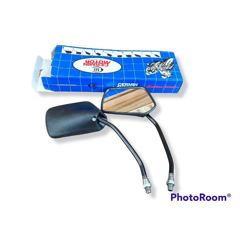 cod Spion honda win Spion honda win100 win 100 gagang hitam panjang aksesoris motor japstle standard