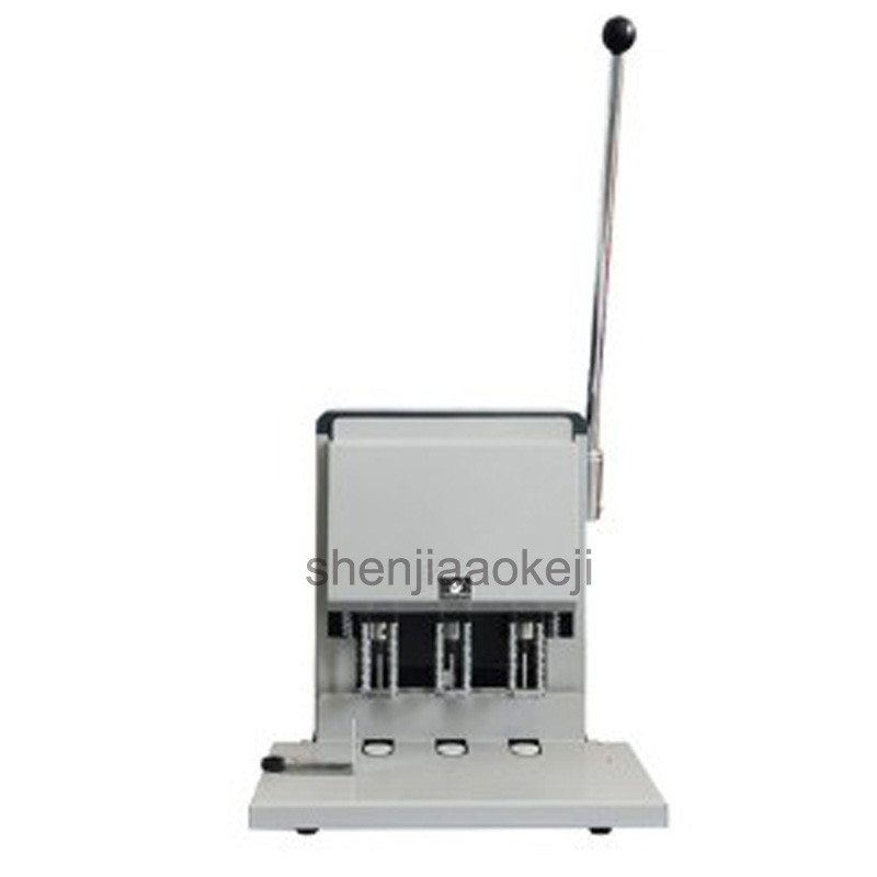 

50mm three-hole drilling machine financial voucher binding machine electric ticket punching machine drill size 3-8mm (optional)