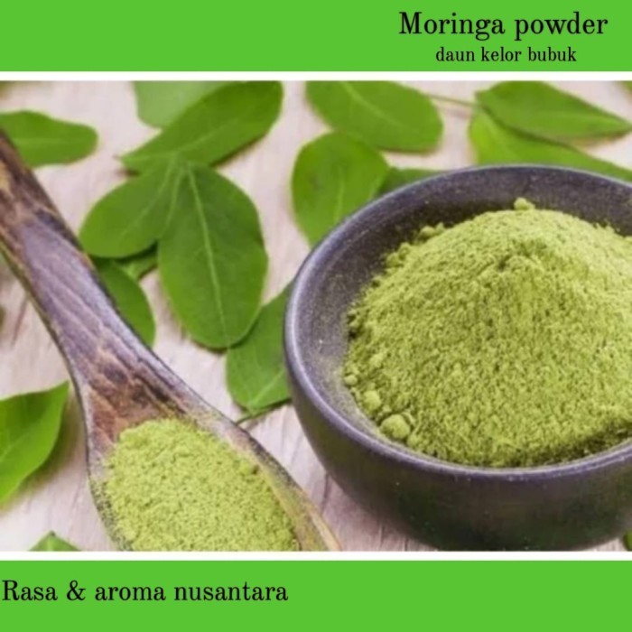 

TERJUAL Moringa powder 500g / daun kelor bubuk murni