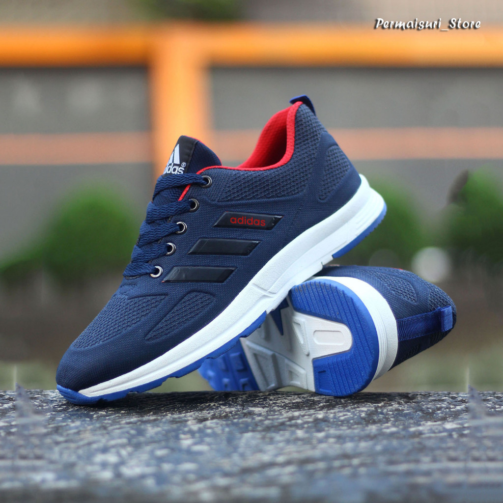 WD45TB Sepatu Pria Olahraga Outdoor Running Adidas Supernova Glide Boost 7 Cocok Buat Lari Jalan San