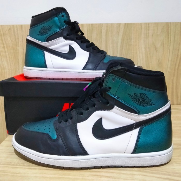 AJ1 High Retro OG Chameleon Sneakers Sepatu Shoes Bunglon AJ 1