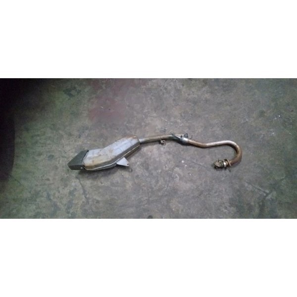 Knalpot KLX 150 Original Knalpot Kawasaki klx 150 old ori asli