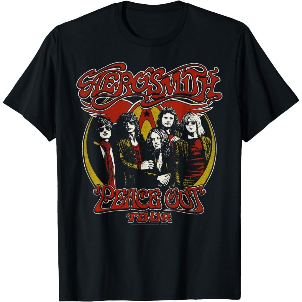 Baju Kaos  Aerosmith - Toys 1975 Tour T-Shirt