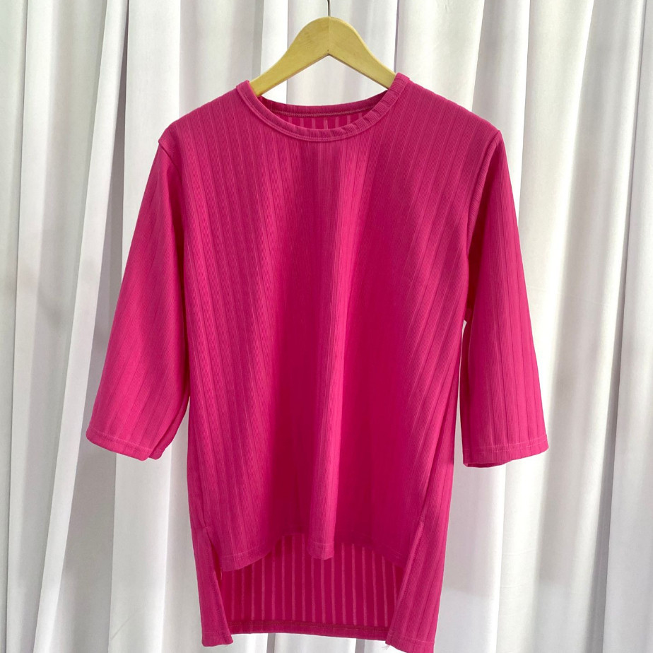 KNIT HORNET LENGAN 7/8 - ATASAN WANITA KNIT HORNET