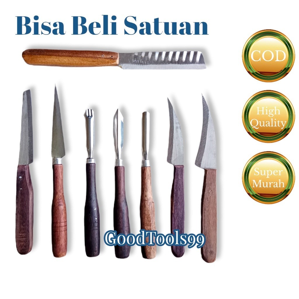 Pisau Garnish Buah Pisau Carving Pisau Ukir Buah Tumpeng Satuan