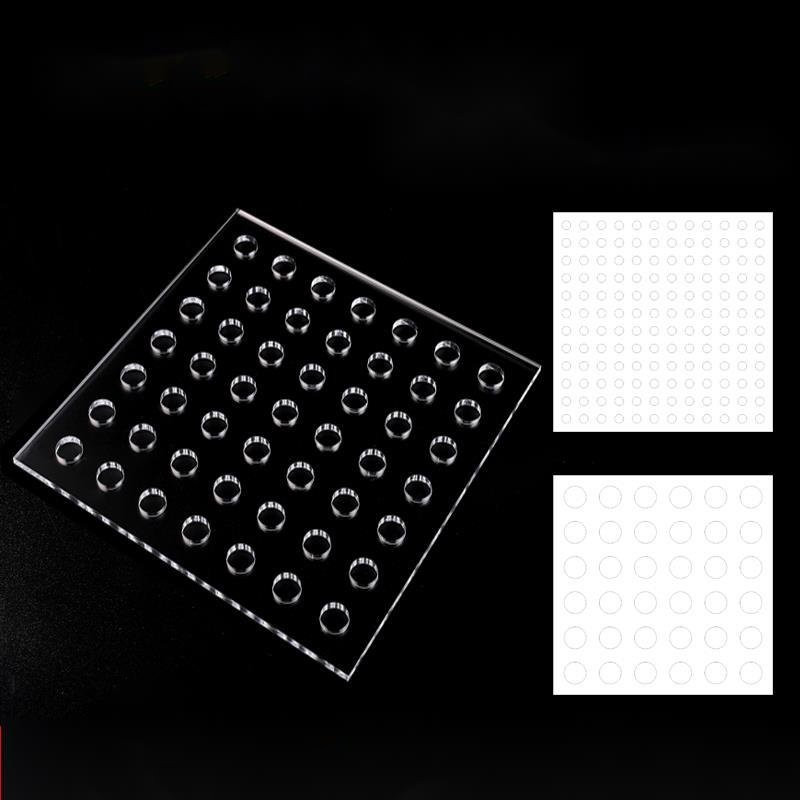 

Custom Make Acrylic Board Cover Plate Baffle Handmade Material Punching Holes