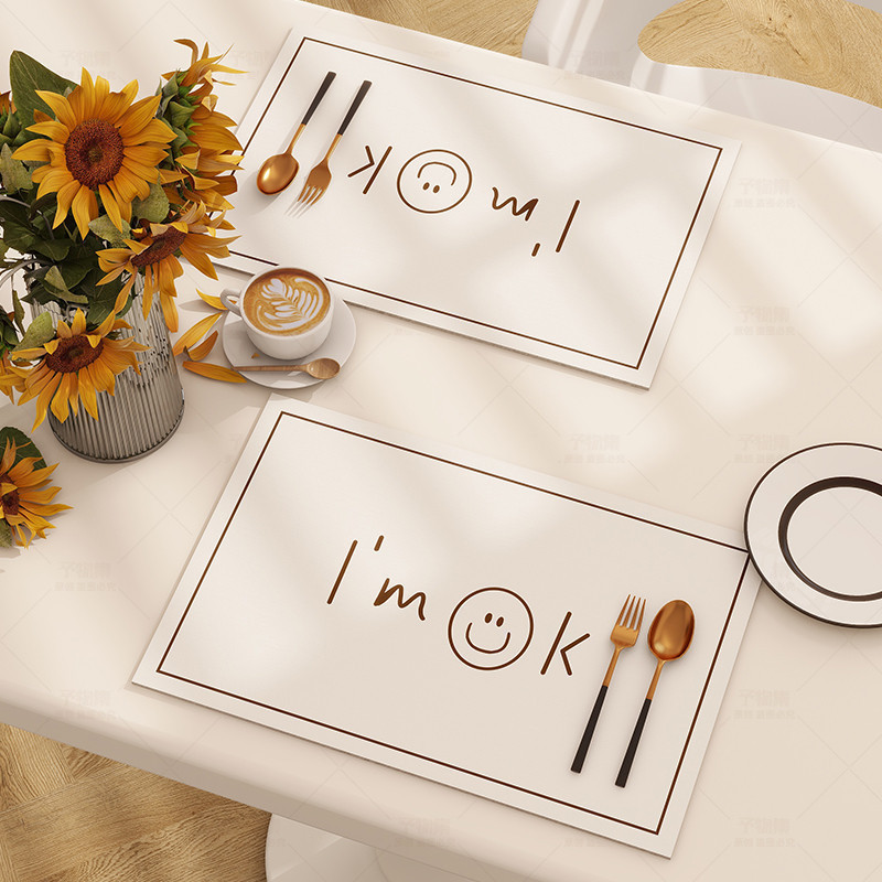 Alas Tatakan Piring Gelas Panci Alat Makan/Alas Tatakan Piring Meja Makan Table Material Tahan Panas