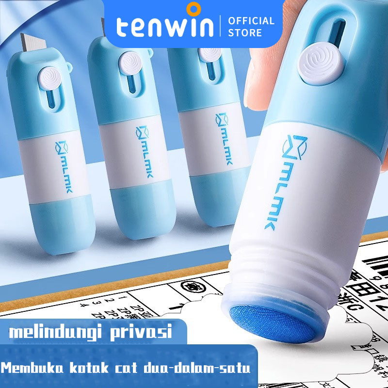 

Box Opener Roller Stamp Cutter / Pembuka dan Penghapus Resi Paket-tenwin offical