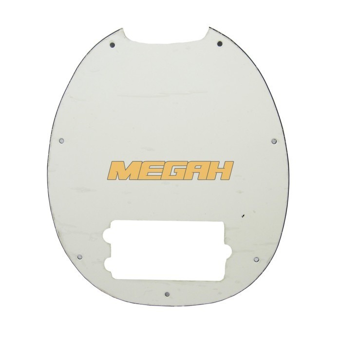 Pickguard Gitar Elektrik Musicman / PICKGUARD MUSICMAN BLACK & WHITE - White