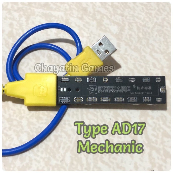 Alat Cas / Alat Tembak Baterai Tanam Merk Sunshine & Mechanic Android - Mechanic AD 17 -AD87