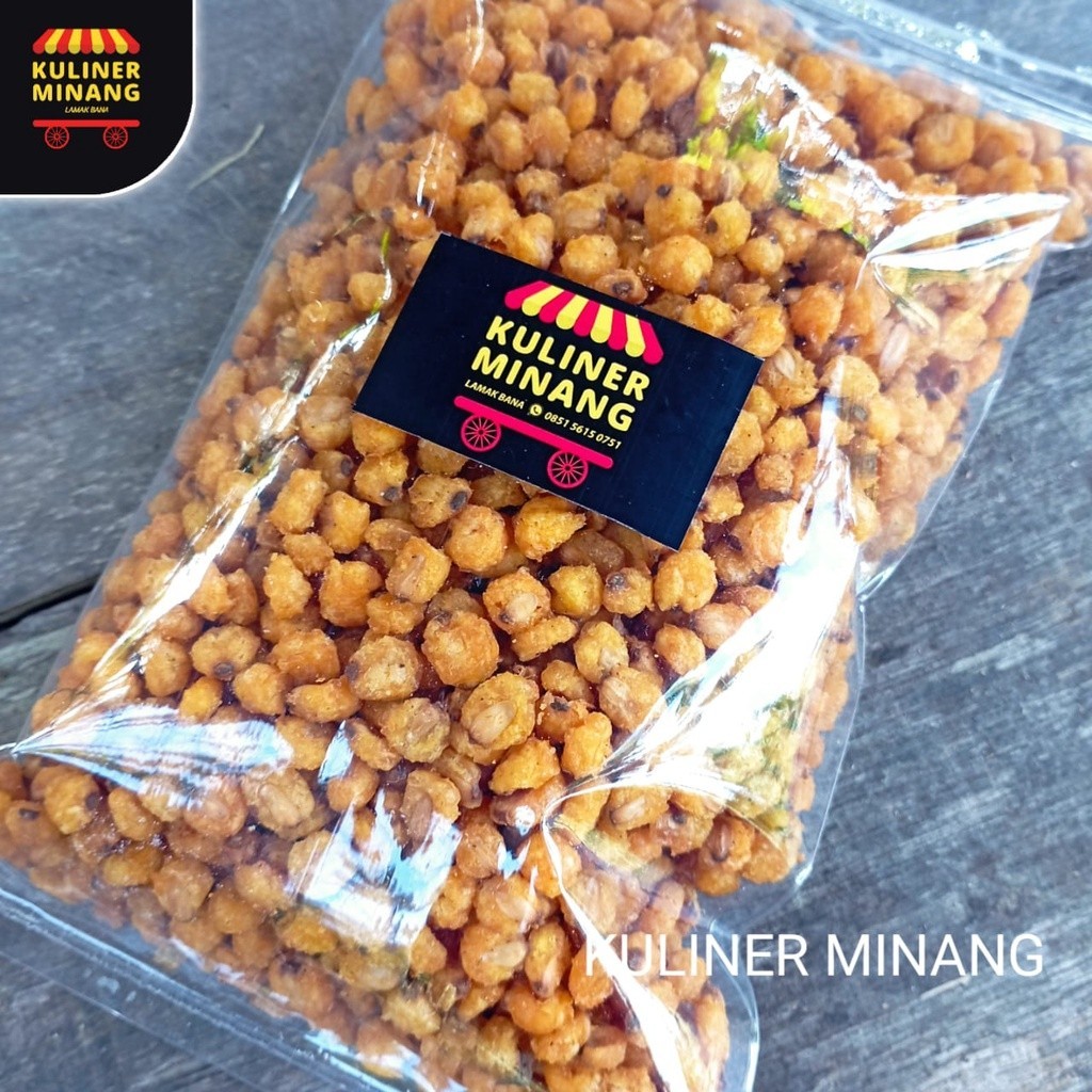 

Kuliner Minang Jagung Goreng tanpa Kulit 250 gr gurih & renyah Oleh-Oleh Asli Cemilan Kampung Makanan Khas Payakumbuh Padang Jajanan Snack Kabau AX00