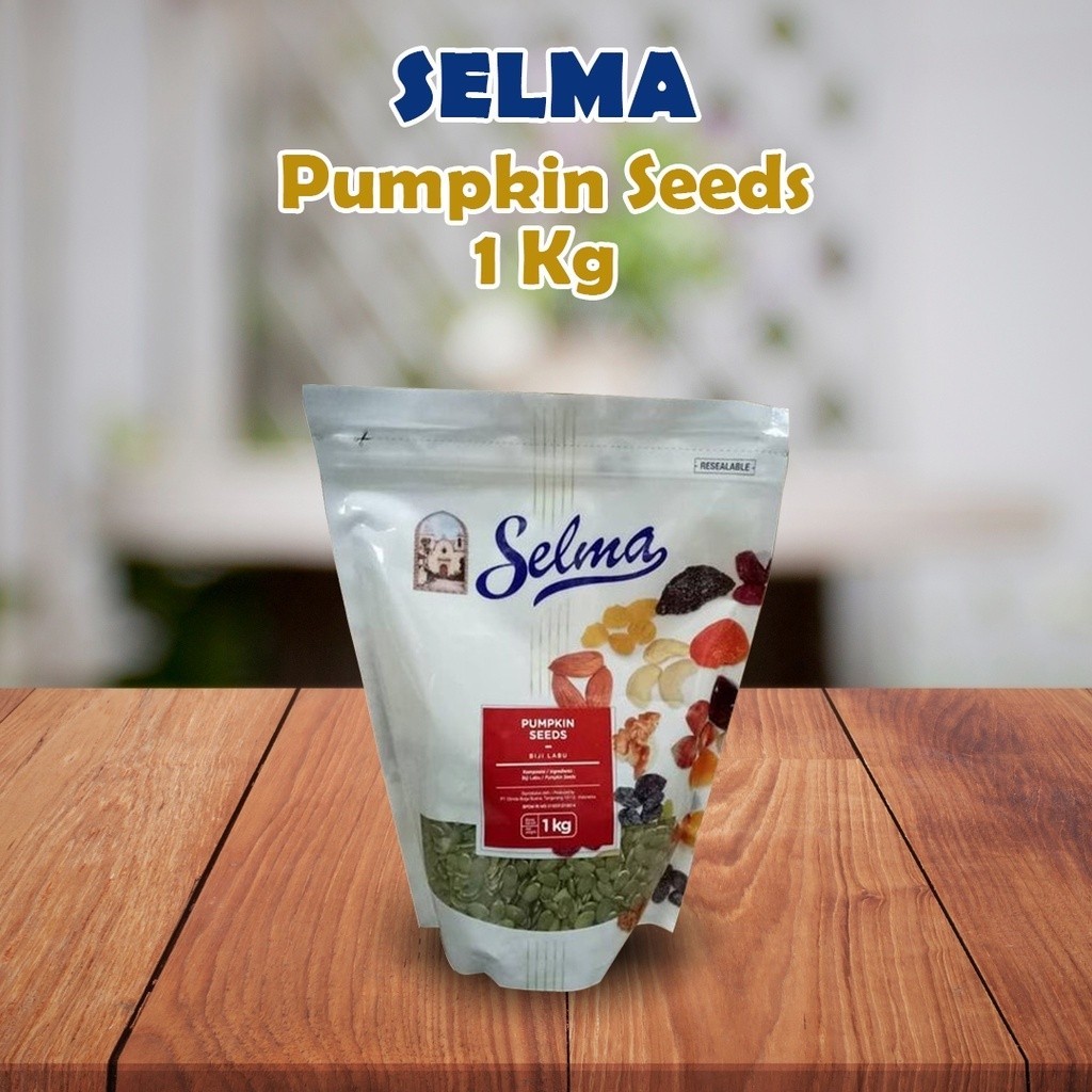 

Selma Pumpkin Seeds/Biji-Bijian Labu 1Kg