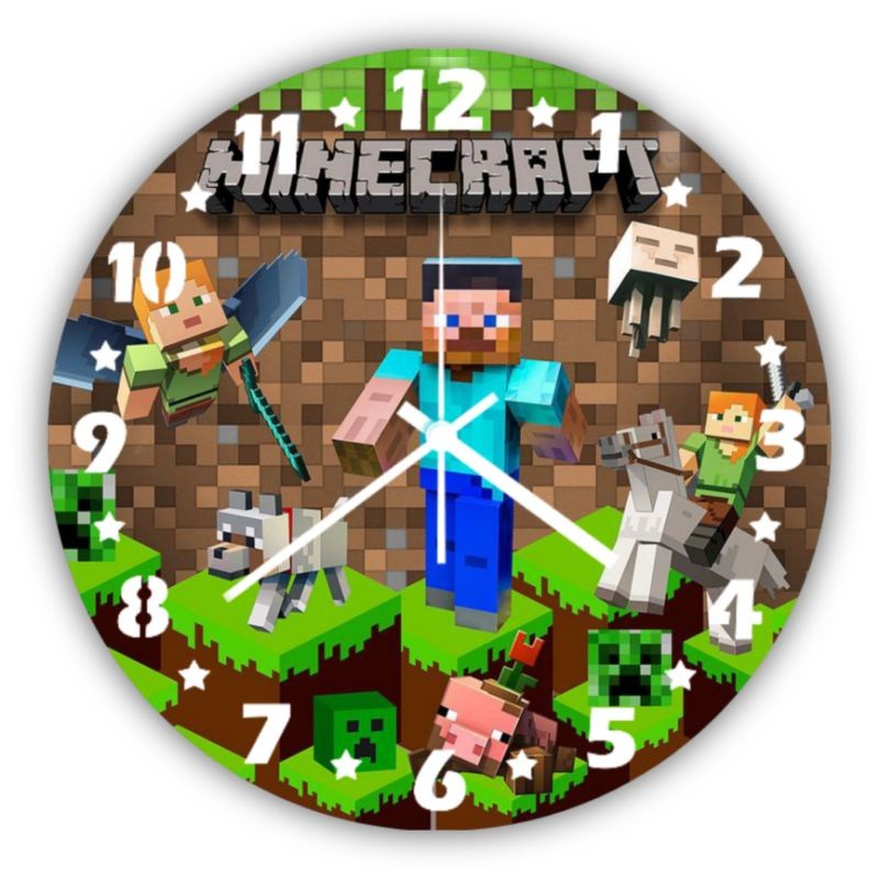 JAM DINDING MINECRAFT.