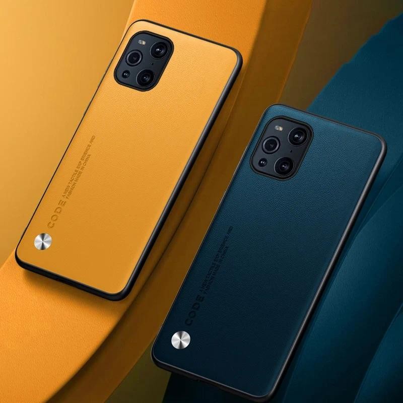 New Phone case OPPO Find X3 Pro FindX3 Carbon Fibre Leather Silicone Protection Casing For OPPO Find