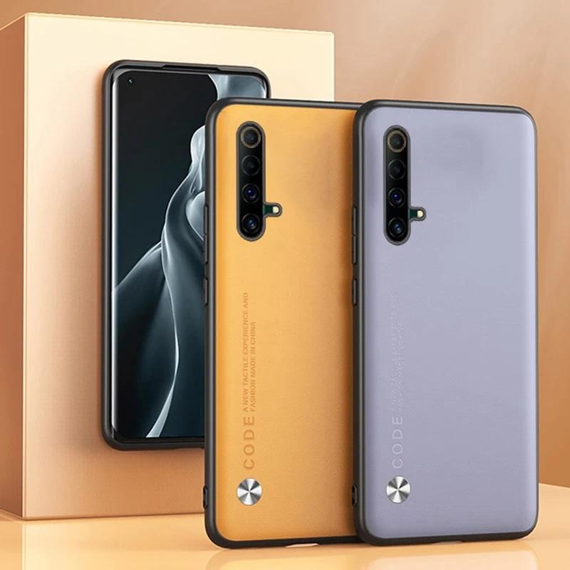 Untuk Realme X3 SuperZoom C75 C71 P3 14 15 Pro Plus case Serat Karbon Kulit Silikon Perlindungan Tah