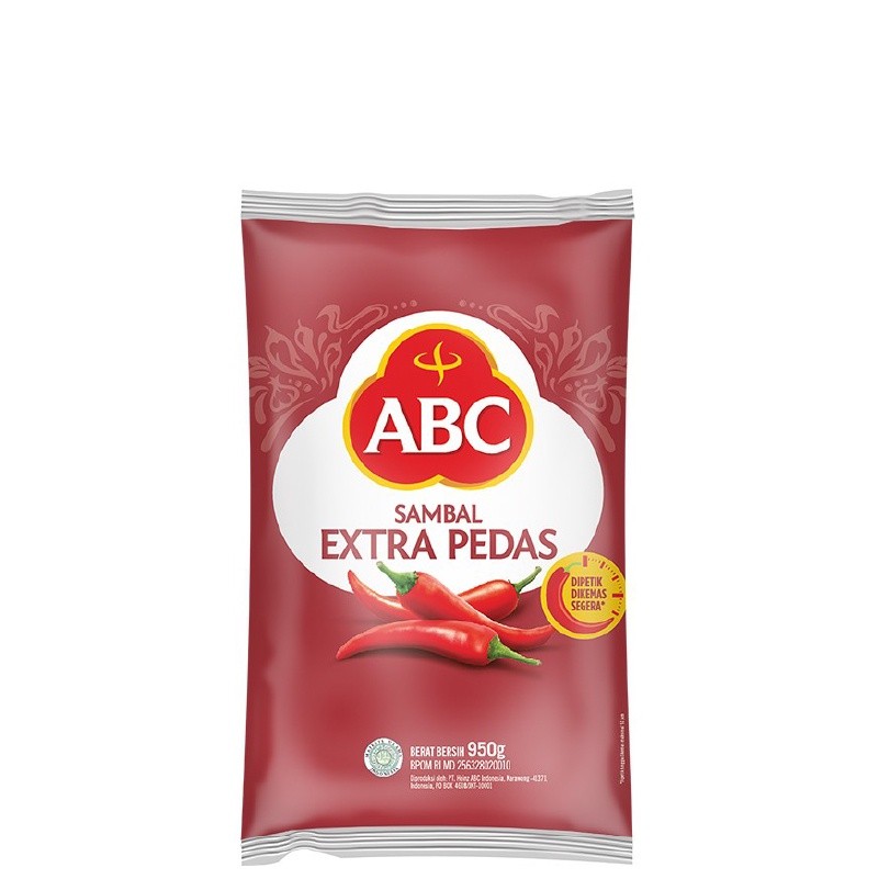 

ABC Sambal Extra Pedas 950 gr