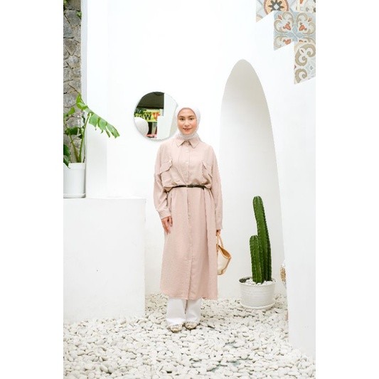Emikoawa - Long Tunik Arabela / Tunik Crinkle / Kemeja Krinkle