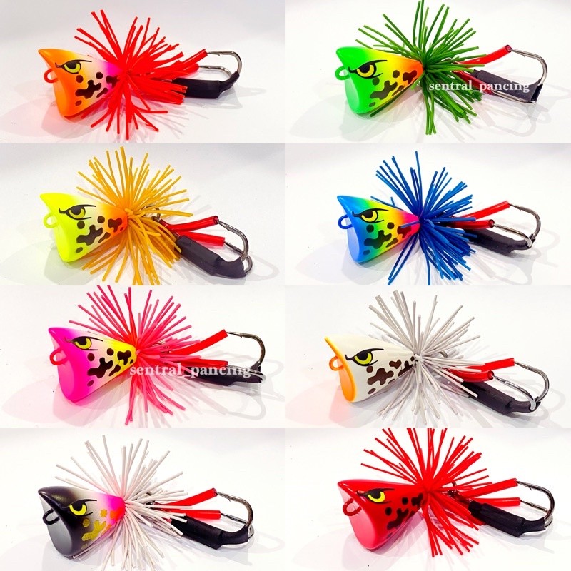 Umpan Casting Mini Jaws Frog Haenan Lure