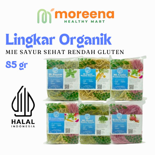 

LINGKAR ORGANIK - Mie Goreng Sehat NON MSG / RENDAH GLUTEN 140 g (05)