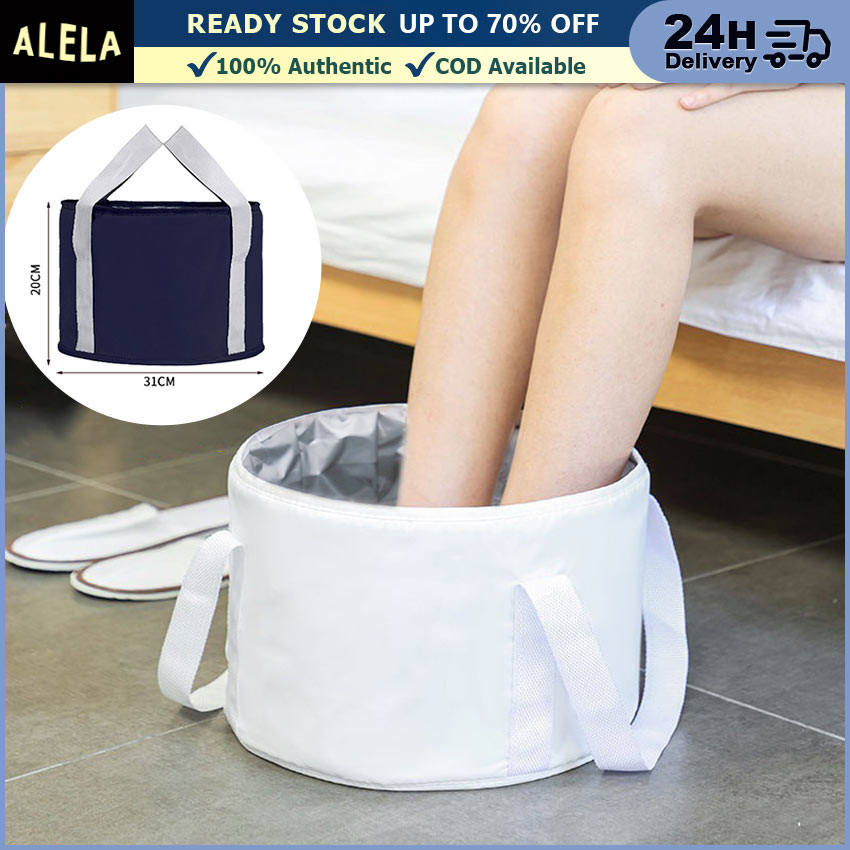 15 Liter Ember Lipat Rendam Kaki Pijat Air SPA Foot Bath Kantong Rendam Kaki Travel Portable