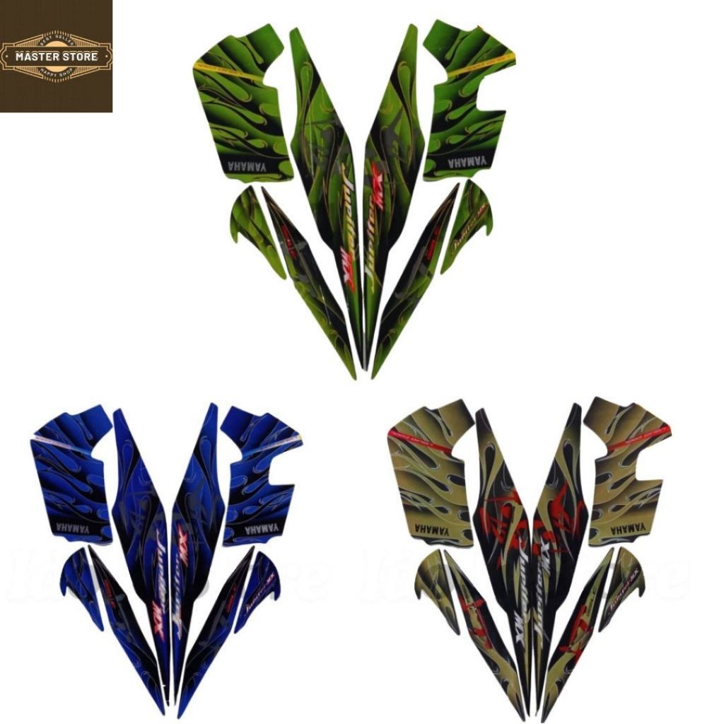 Stiker Striping Motor Yamaha Jupiter MX 2008 Lis Les Body Jupiter MX 2008 Terbaik