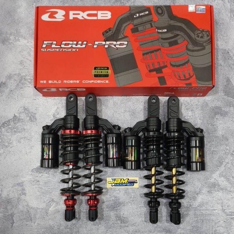 Shockbreaker Belakang Tabung RCB FLOW PRO PCX 160 365mm