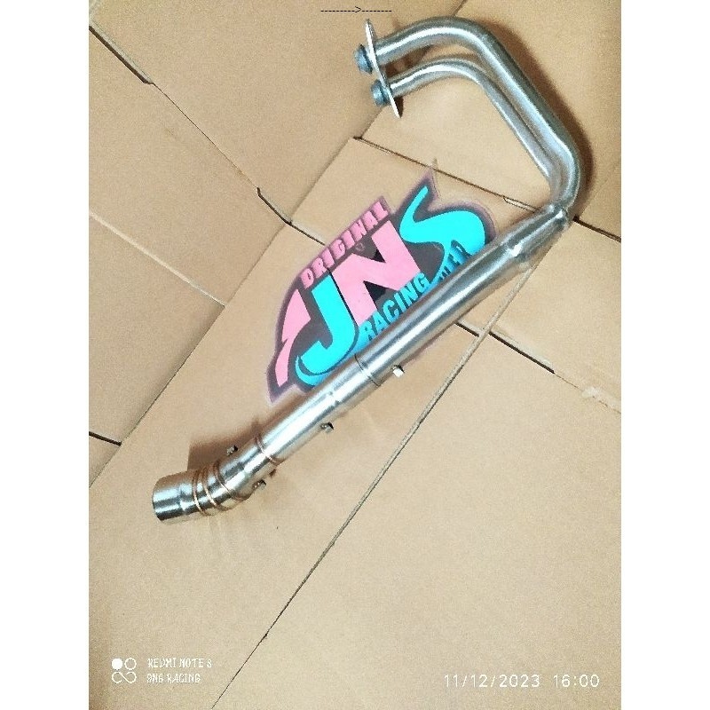 LEHER HEADER RECING EXHAUST UNDERBELLY KOLONG R25 CBR250RR NINJA 250FI Z250 MT25