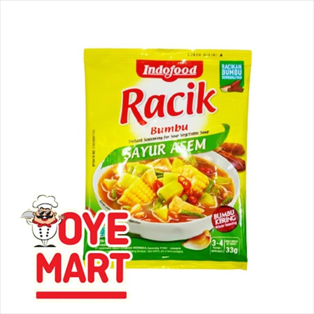 

INDOFOOD RACIK BUMBU SAYUR ASEM 33GR / BUMBU INSTAN