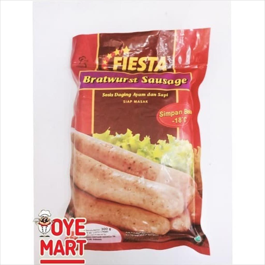 

FIESTA SOSIS BRATWURST 300GR