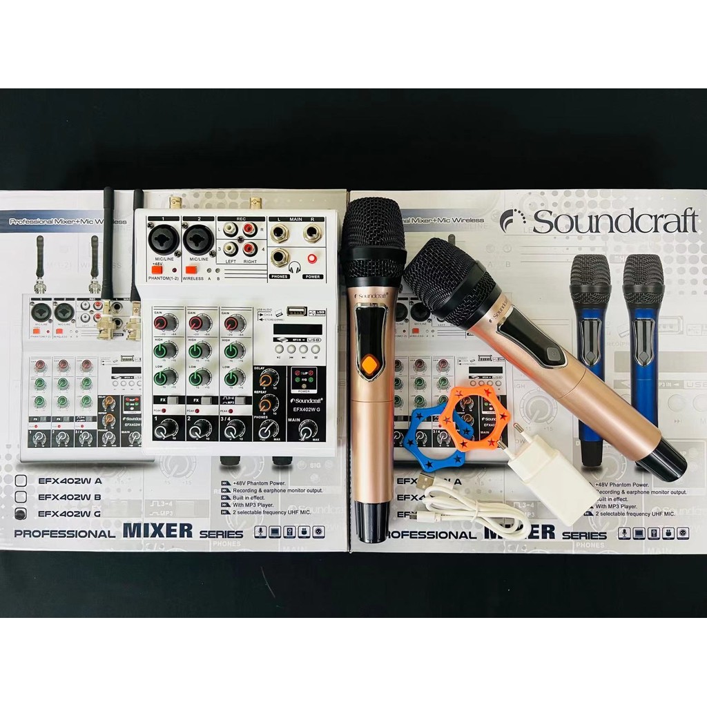 MIXER SOUNDCRAFT EFX402WG /  EFX402W G /efx402w G