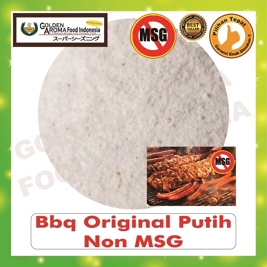 

Bubuk Tabur Rasa BBQ Putih NON MSG 250gr Bumbu Masak 1/4Kg Serbaguna Murah Halal Barbeque Seasoning